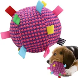 ZooVenture Pelotas de juguete para perros de color rojo rosa - 16*16*16 cm