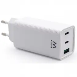 Ewent EW1323 Cargador de Pared USB-C/USB-A Quick Charge 3.0 65W