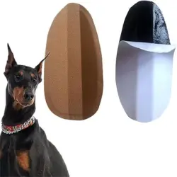 IntiMeg pegatina de entrenamiento de orejas de perro - 7*3,5 cm