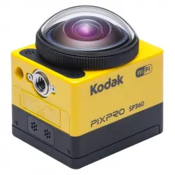 Kodak Pixpro SP360 Action Cam Cámara Deportiva 360° FullHD WiFi Amarilla con Accesorios