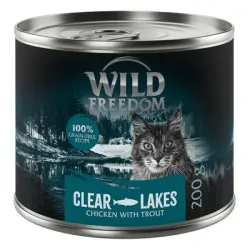 Wild Freedom Adult 6 x 200 g - Clear Lakes - Trucha y pollo