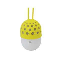 Conceptronic Altavoz Bluetooth Impermeable Amarillo