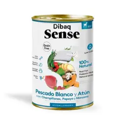 Dibaq Sense Pescado Blanco y Atún - 380 g