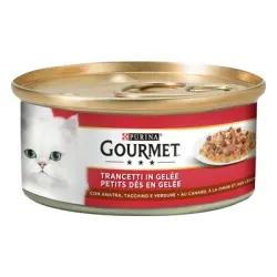 Gourmet comida húmeda 24 x 195 g - Pato y pavo