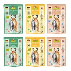 GranataPet DeliCatessen en sobres 6 x 85 g - Pack de prueba - Pack mixto II (carne pura)
