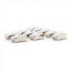 Nanocable Conector RJ45 8 Hilos FTP Cat.5e Pack 10 Unidades