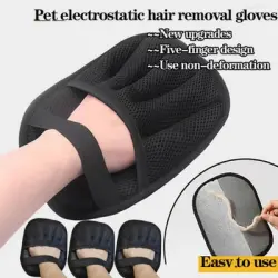Pawffee 3 guantes de aseo para ropa, coches y alfombras - 1 pieza