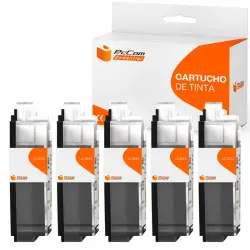 Pccom Essential Cartucho Tinta Compatible Brother LC3213/LC3211 Negro Pack 5