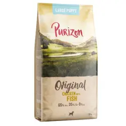 Purizon Large Puppy con pollo y pescado, sin cereales - NUEVO: 12 kg