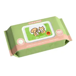 Toallitas Húmedas para Mascotas FOFOS (100 uds) – Patas & Nariz (Jojoba) - 100 No relevante