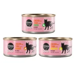 Cosma Asia en gelatina 6 x 170 g - Pack mixto Fruits: 3 variedades