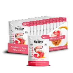 Dibaq Sense Bocaditos en salsa Pollo con Atún - 12 x 100 g