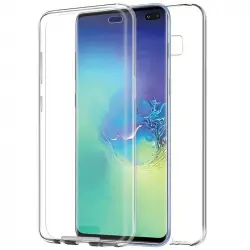 Funda Silicona 3D Transparente Trasera y Delantera para Samsung Galaxy S10 Plus