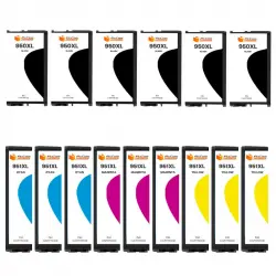 Pccom Essential HP 950XL/951XL Cartucho Tinta Compatible Negro/Cian/Magenta/Amarillo Pack 15