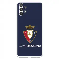 Funda Licencia Oficial CA Osasuna Escudo Fondo Azul para Samsung Galaxy A32 5G