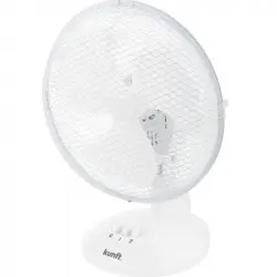 Kunft KDF2377 Ventilador de Sobremesa 30W Blanco