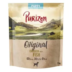 Purizon Puppy pollo con pescado, sin cereales - - NUEVO: 1 kg