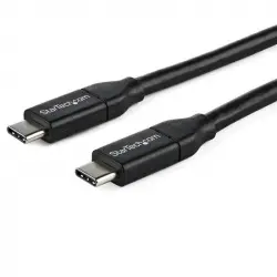 StarTech Cable USB-C con PD 5A 1m Negro