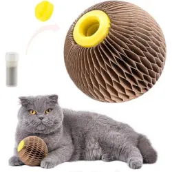 UAMLY  de hierba gatera, pelota rascadora - 8*7,8 cm