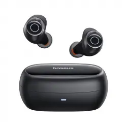 Baseus Bowie MA20 Auriculares Bluetooth True Wireless con Cancelación Activa de Ruido Negros