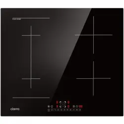 Ciarra AWBIH4BF Placa de Inducción 4 Zonas Función Boost y Zona Flex 7200W 60cm Negro