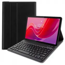 Cool Funda Teclado Bluetooth Polipiel Negro para Lenovo Tab M11