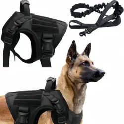 FurryFusion Arnés táctico para perros - L