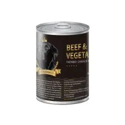 FurryFusion Comida húmeda para perros con sabor a carne de res 375 g - Carne de res