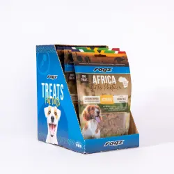 Rogz Snack Calmante Sin Cereales Avestruz para Perros - 600 g