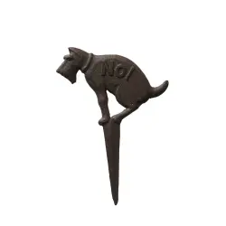 Varilla Boltze Doggy NO señal para el jardín - Schnauzer