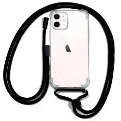 Cool Funda con Cordón Negro para iPhone 12 Mini