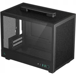DeepCool CH160 Mini Tower ITX Cristal Templado USB-C Negra