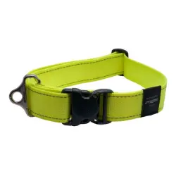 Rogz Collar "Landing Strip" XXL Verde Claro