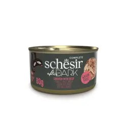 Schesir After Dark 12 x 80 g - Pollo y vacuno