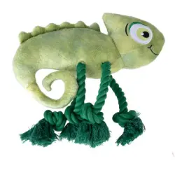 TIAKI juguete para perros camaleón Pedro - aprox. 28 x 15 x 6 cm (L x An x Al)