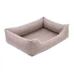 Mestizo Mallorca Orthopedic Cama Para Perros, Sofá, Lavable, Cama Con Certificado Öko-tex, Color Beige, 100x75cm, Smo-bei-w-3