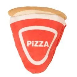 Pizza TIAKI 2in1juguete para perros - aprox. 18 x 17 x 6,5 cm (L x An x Al)