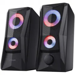 Trust GXT 606 JAVV Juego de Altavoces 2.0 RGB 12W Negros