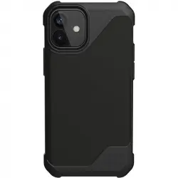 UAG Metropolis LT SATN ARMR Funda Negra para iPhone 12 Mini