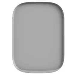 UAMLY Alfombrilla de silicona para comida de gatos - Gris