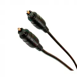 DCU Cable Fibra Óptica Toslink 3m Negro