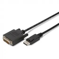 Digitus Cable Adaptador DisplayPort-DVI 3m con Bloqueo
