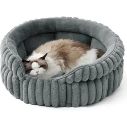 HausPets Cama redonda lavable para gatos y perros - Artículo 1