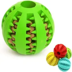 MCBOSON Pelota de goma para perros 2 en 1 - 1 pieza