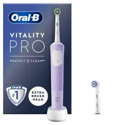 Oral-B Vitality Pro Cepillo Eléctrico Morado + Cabezal Extra