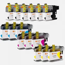 Pccom Essential Brother Lc227xl/lc225xl Cartucho Tinta Compatible Negro/cian/magenta/amarillo Pack 15