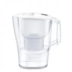 Brita Aluna Pack Jarra de Agua con Filtro 2.4L + 1 Filtro Blanco