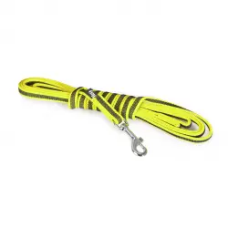 Correa engomada 14mmx5 m Neon con asa