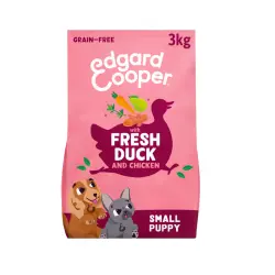 Edgard & Cooper Pienso Pato y Pollo para cachorros mini - 3 kg