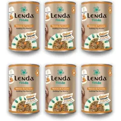 Lenda Foodie Meloso de Lechón para Perros - 6 x 380 g